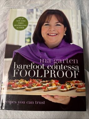Ina Garten Barefoot Contessa: Foolproof Cookbook - Purple Cover